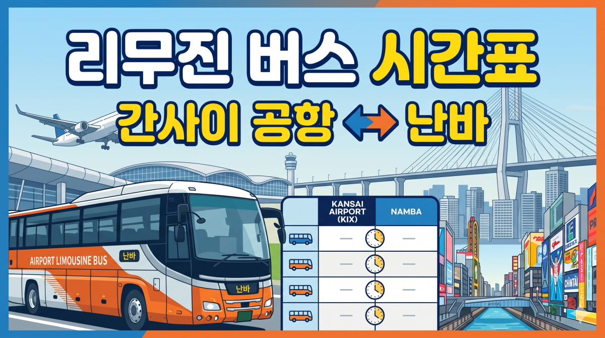 간사이 공항 난바(OCAT) 시간표